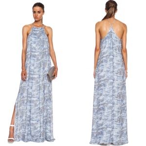 10 Crosby Derek Lam silk maxi dress. NWT